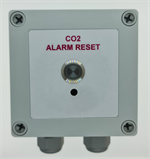 CO2 alarm med  Reset & Buzzer.